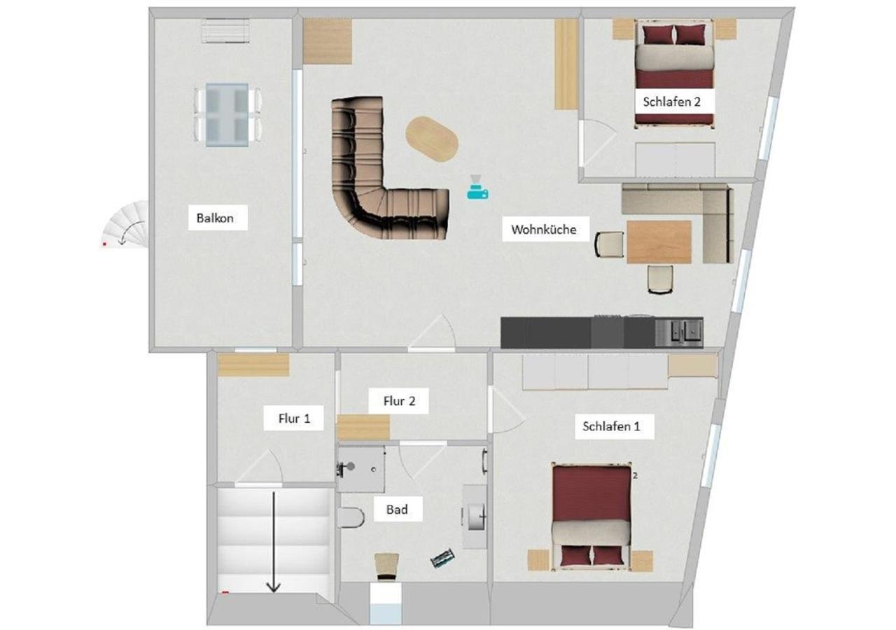 Ferienwohnung Brigitte Frank Bärnau Exteriér fotografie
